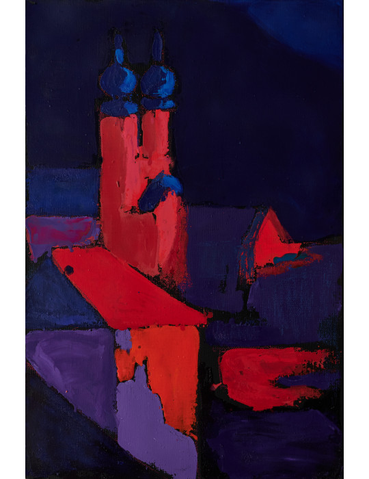 Cathedral in Volovka by Angelina Gafynets