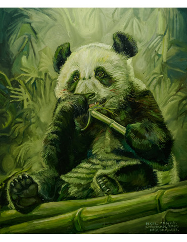 "Pixel Panda" by Ilya Chichkan