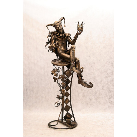 Bronze jester