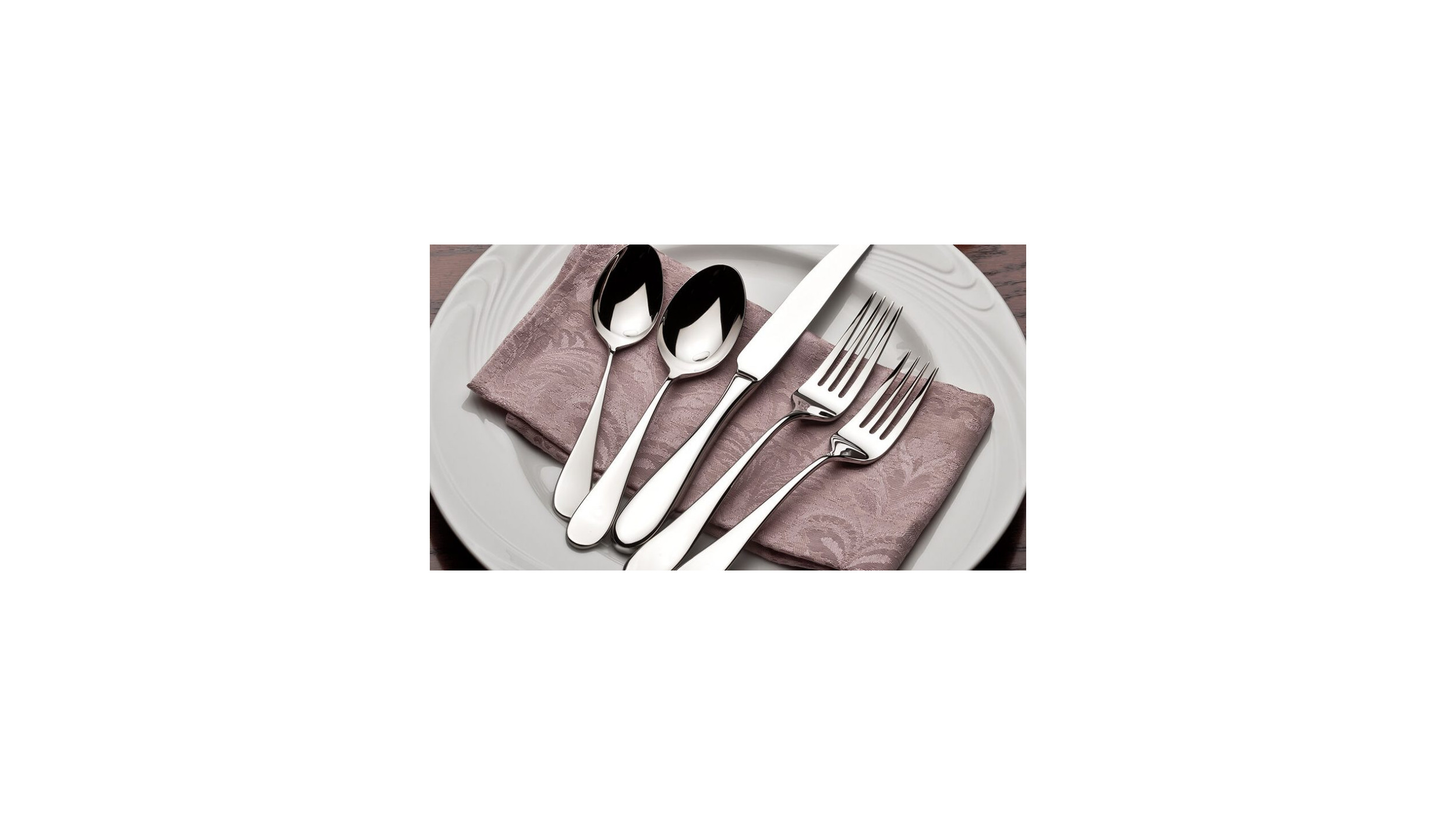 Cutlery set, 25 pieces