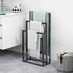 Metal towel rack, 3 tiers