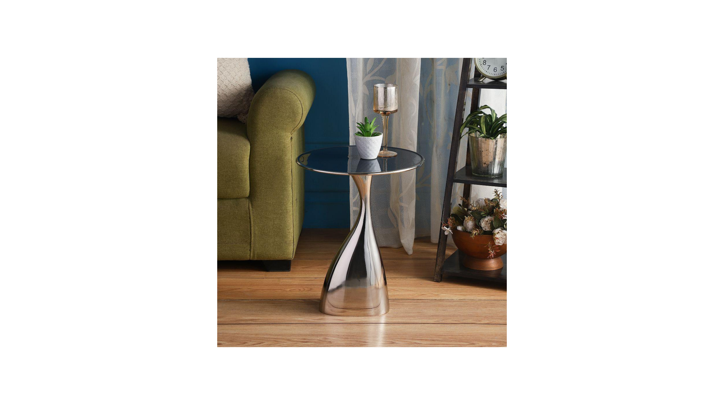 Modern side table for the sofa