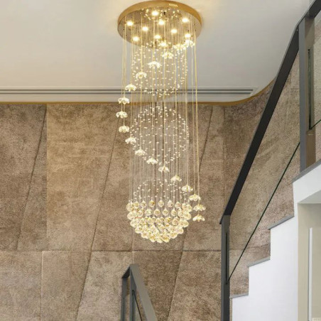 Modern crystal chandelier