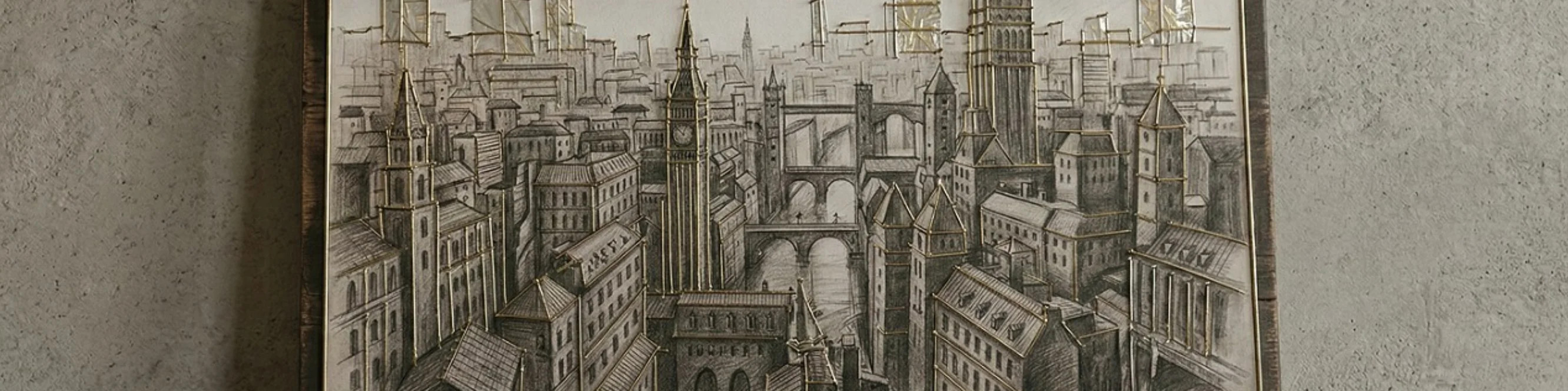 Графит/Карандаш в смешанной технике MIRONOVA ART