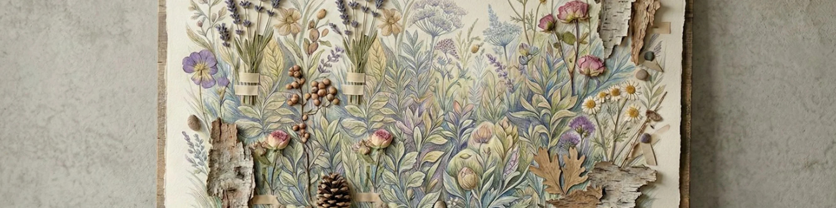 Цветные карандаши в смешанной технике MIRONOVA ART