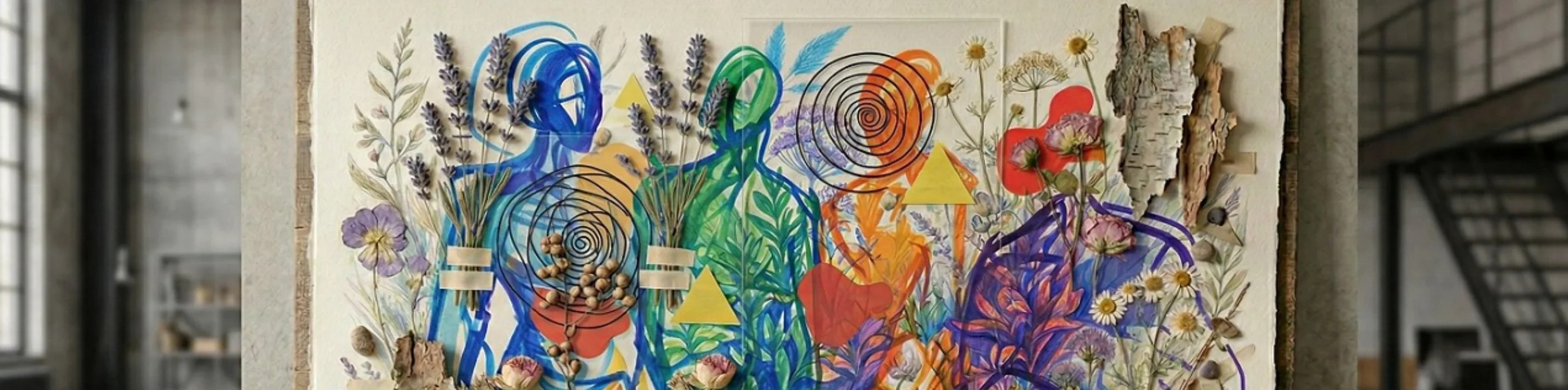 Markers in Mixed Media by MIRONOVA ART