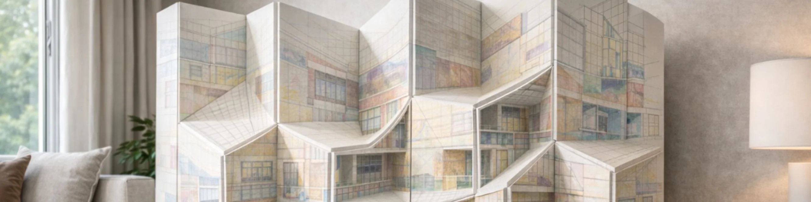 Colored pencils in installations by MIRONOVA ART