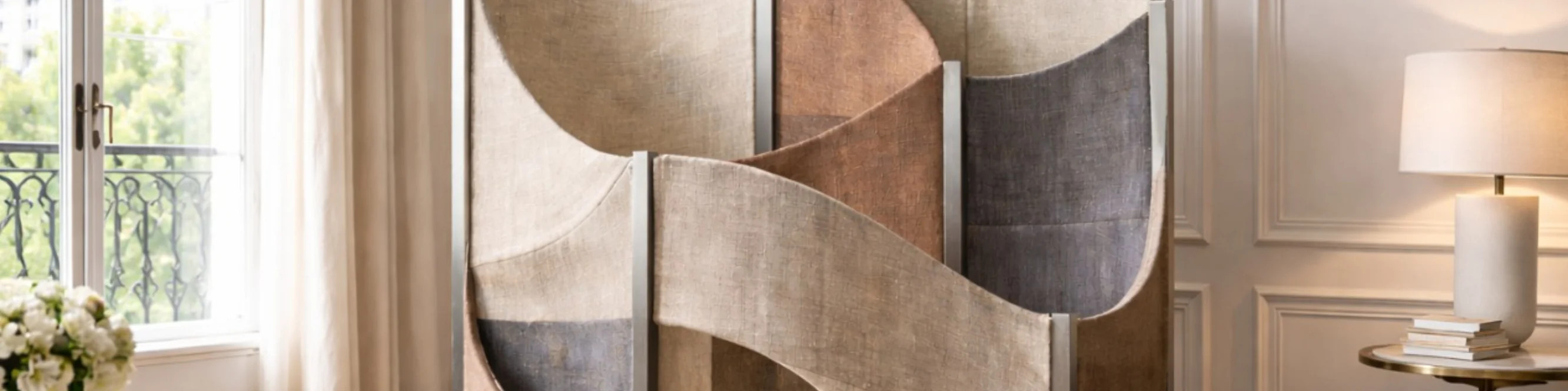 Ткань в инсталляциях от MIRONOVA ART