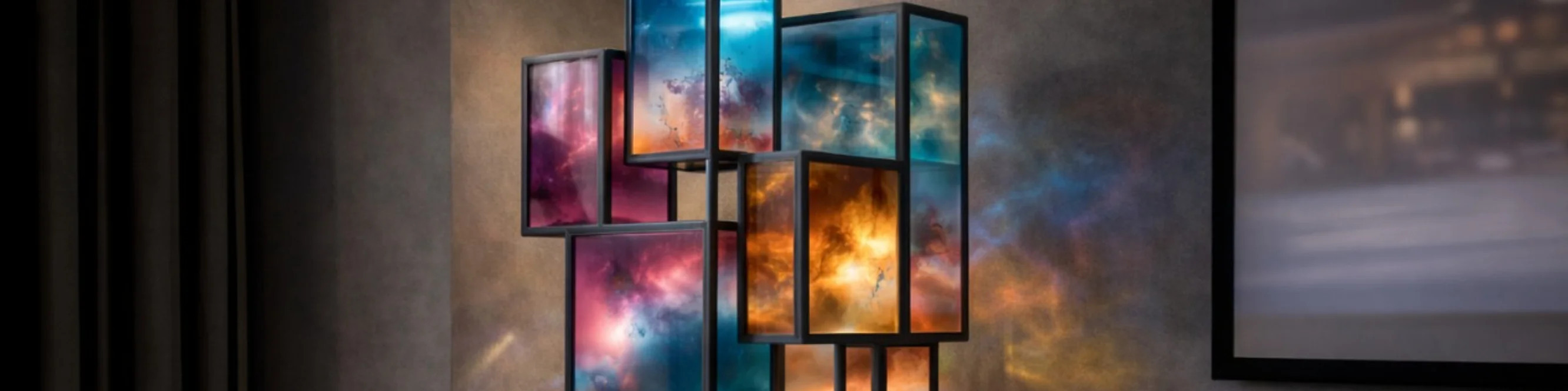 Epoxy resin in installations by MIRONOVA ART