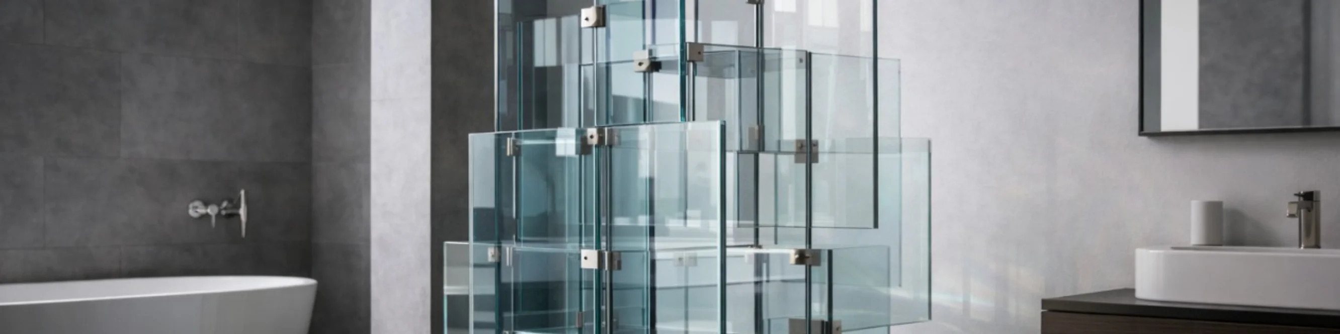 Glass in installations by MIRONOVA ART