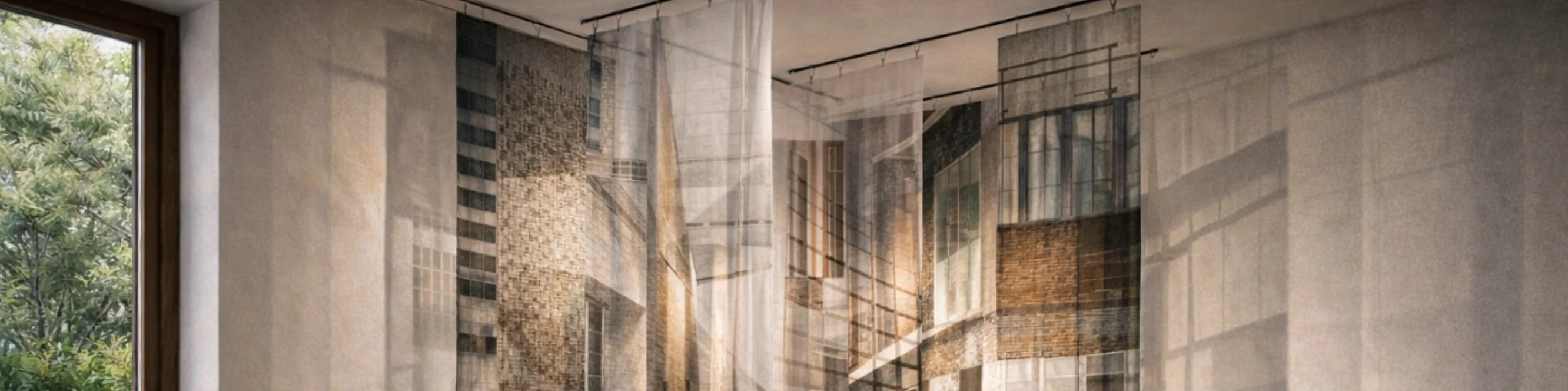 Photographs in installations by MIRONOVA ART