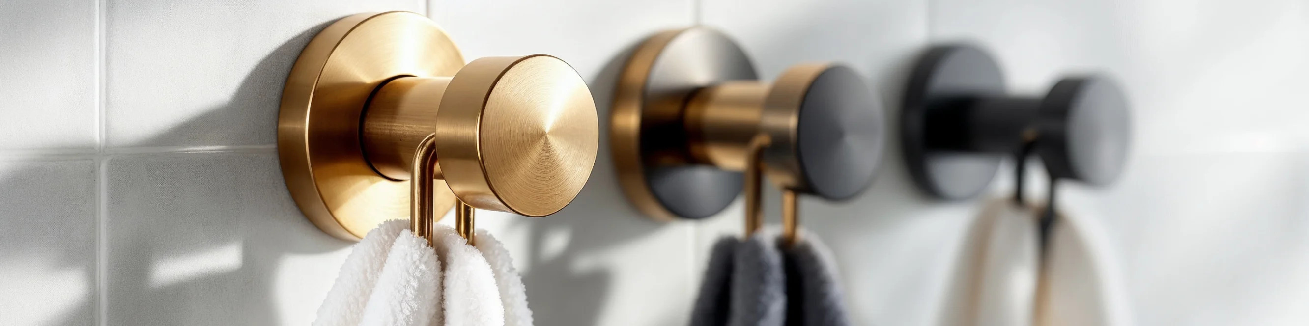 Bathrobe hooks at MIRONOVA ART – convenience and order.