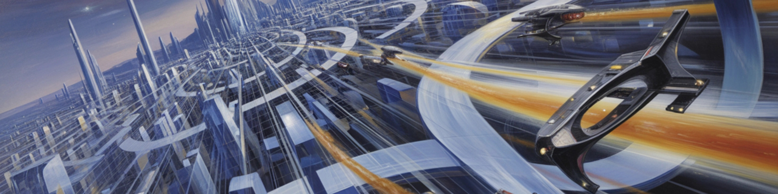 Futurism by MIRONOVA ART: images racing through space and time.