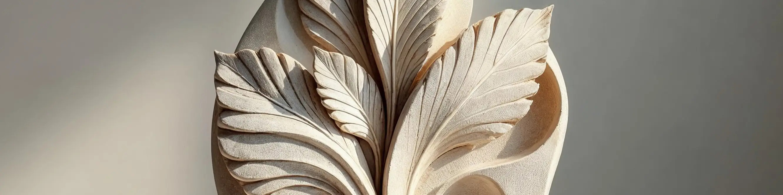 Nature-themed sculptures at MIRONOVA ART