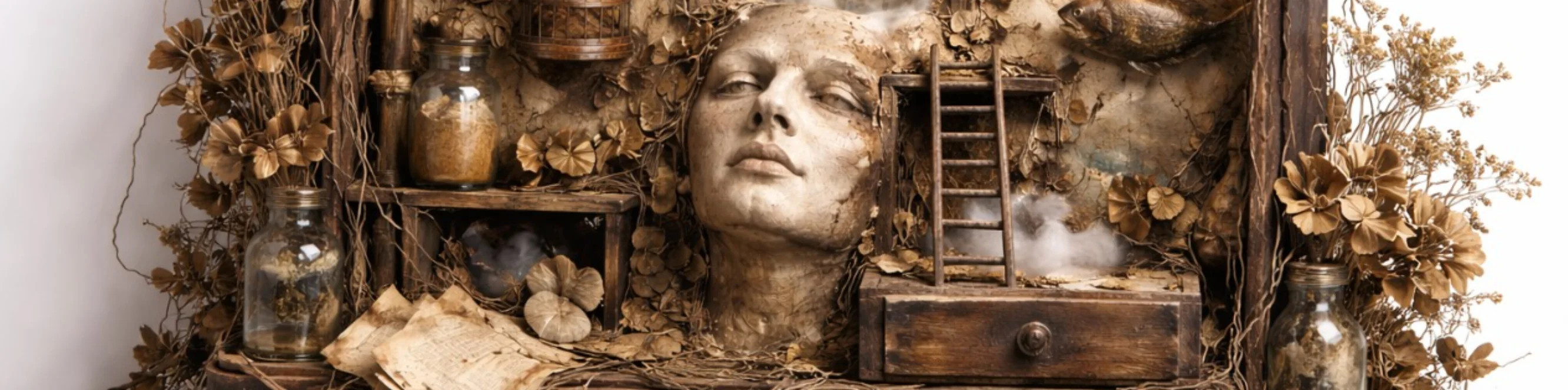 Сюрреалистические произведения в смешанной технике MIRONOVA ART