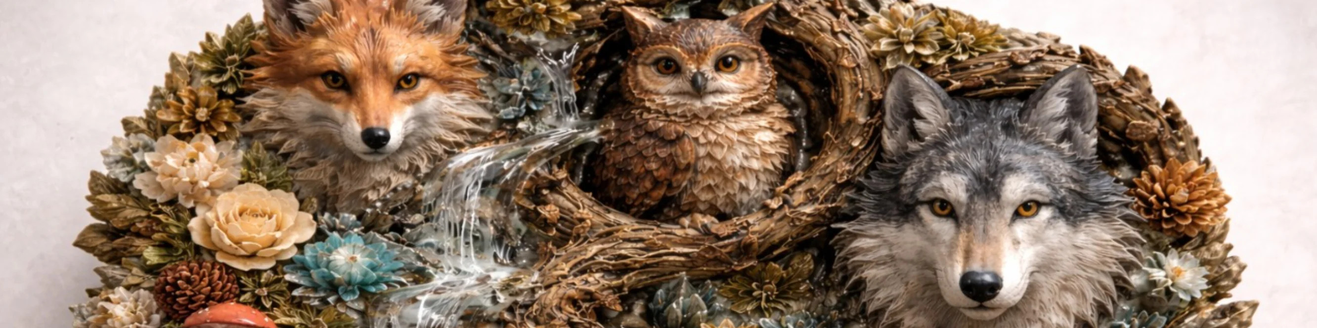 Realistic mixed media artworks by MIRONOVA ART