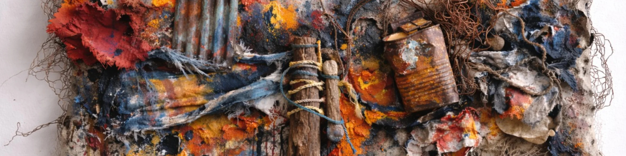 Expressionist mixed media artworks by MIRONOVA ART