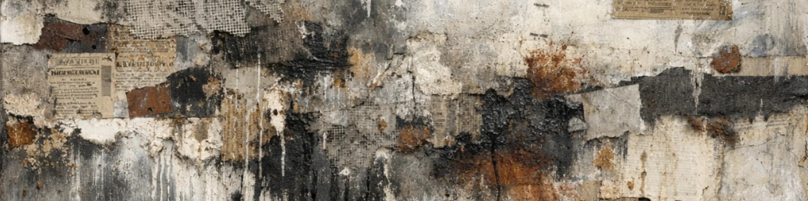 Grunge in Mixed Media – Unique Works by MIRONOVA ART