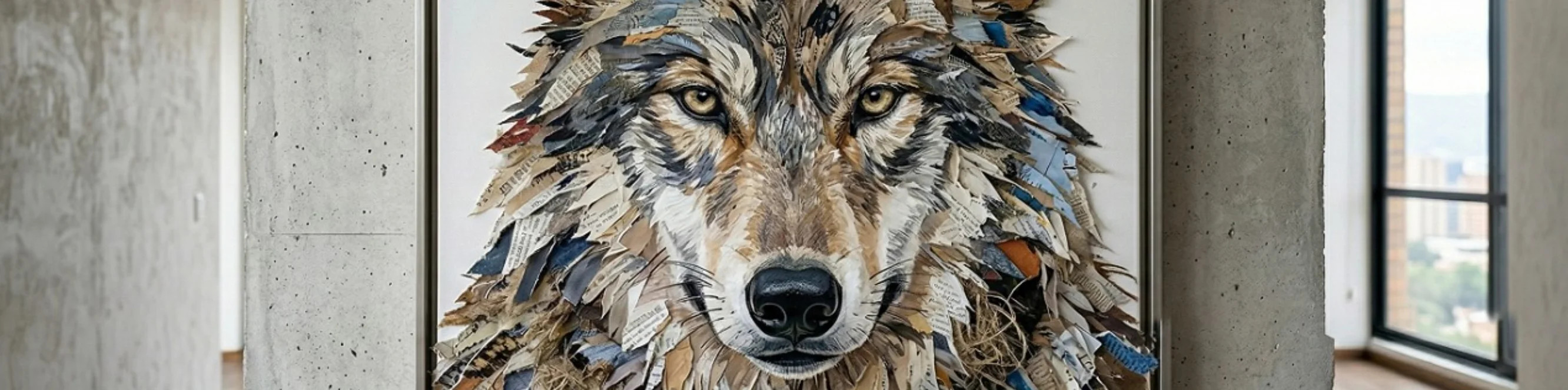 Animals in mixed media by MIRONOVA ART