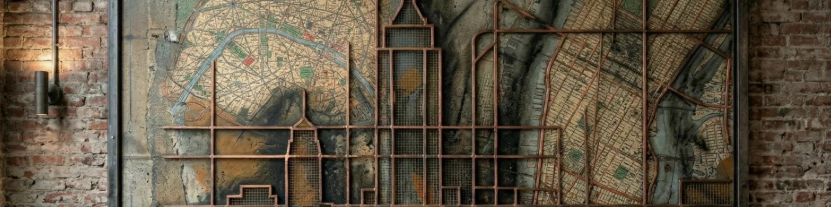 Урбаністика у змішаній техніці MIRONOVA ART