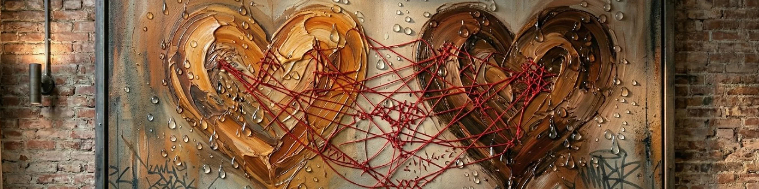 Твори на тему любові у змішаній техніці MIRONOVA ART