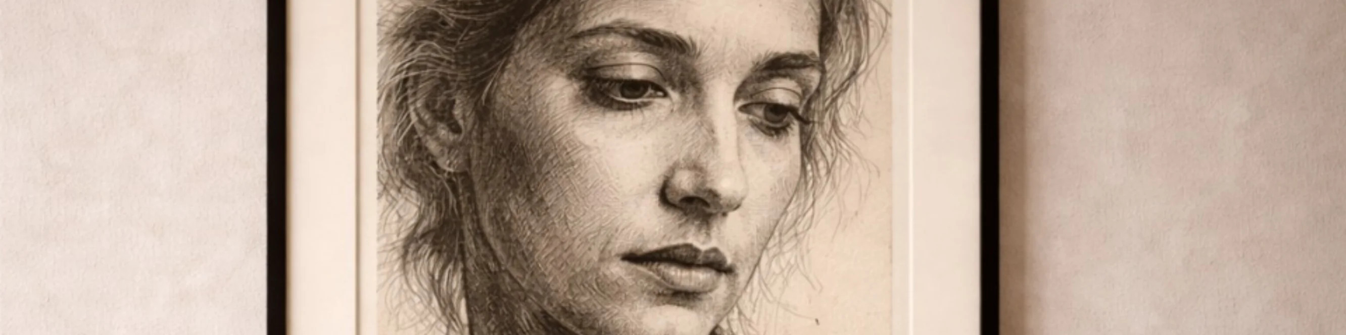 Портрет від MIRONOVA ART — витончені графічні твори для інтер'єру та колекції