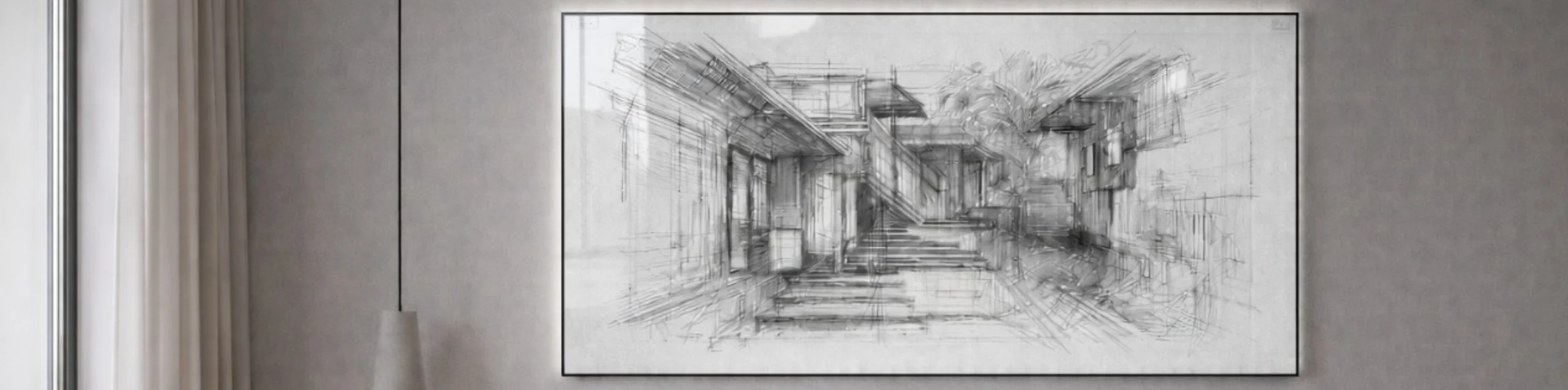 Digital drawing and sketching by MIRONOVA ART: stylish works for interiors