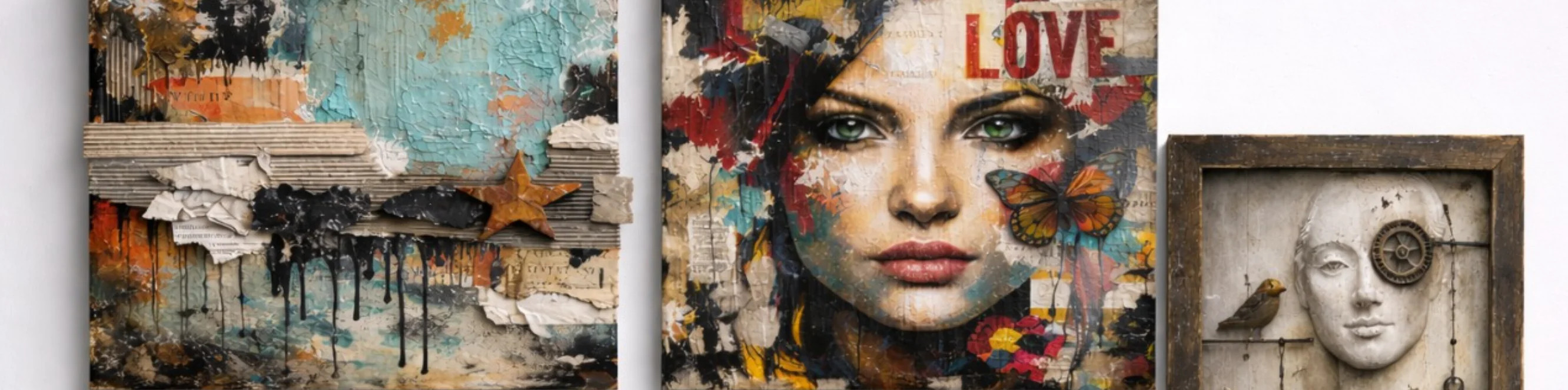 Стили произведений в смешанной технике MIRONOVA ART