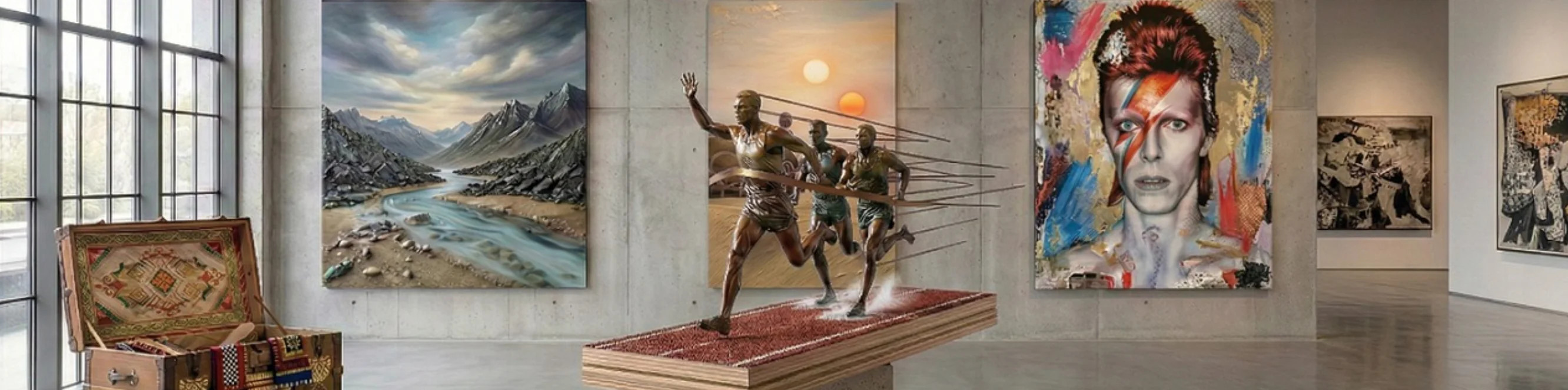 Темы произведений в смешанной технике MIRONOVA ART для интерьера