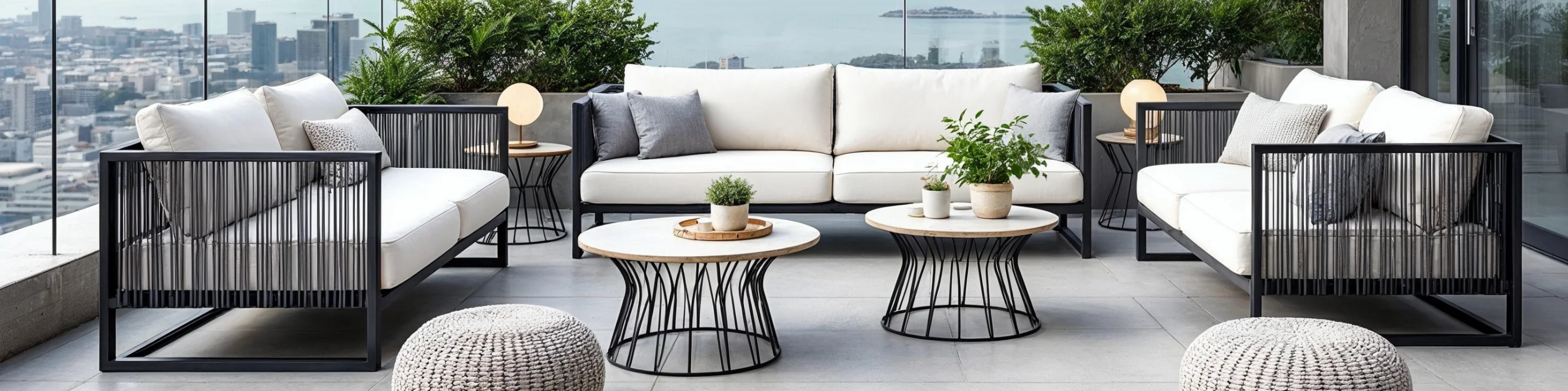 Outdoor furniture at MIRONOVA ART — for comfortable outdoor zones.
