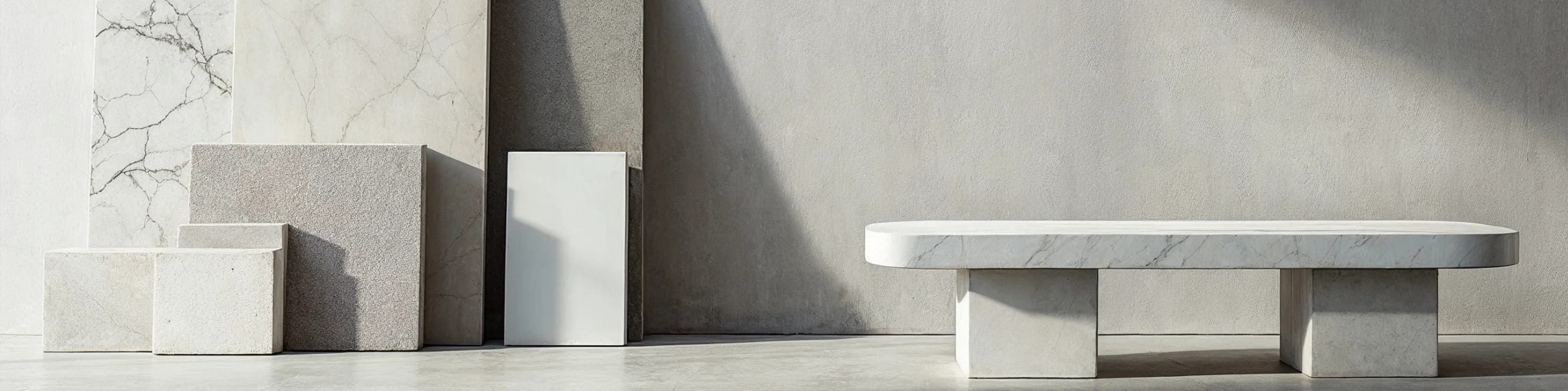 Stone and concrete furniture — MIRONOVA ART for structural interiors