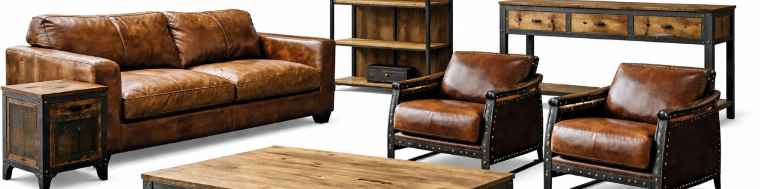 Industrial furniture — MIRONOVA ART with exposed structure and architectural rhythm