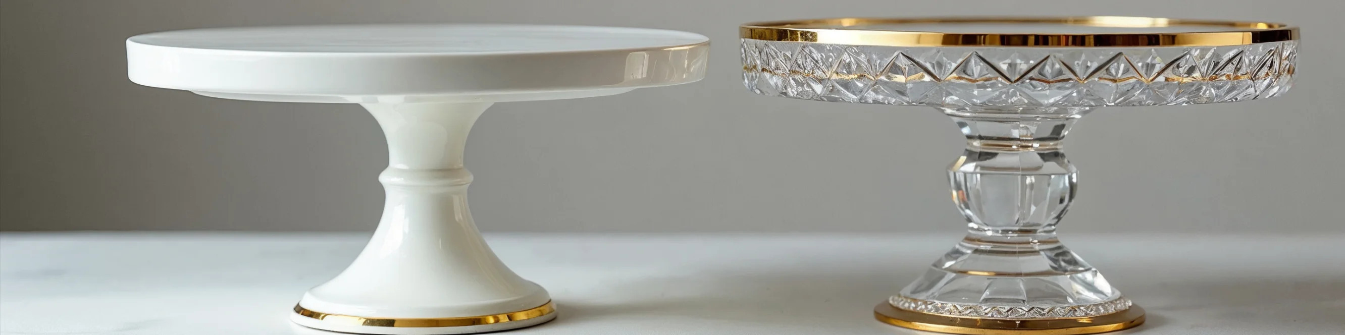 Cake stands at MIRONOVA ART - elegance in dessert presentation.