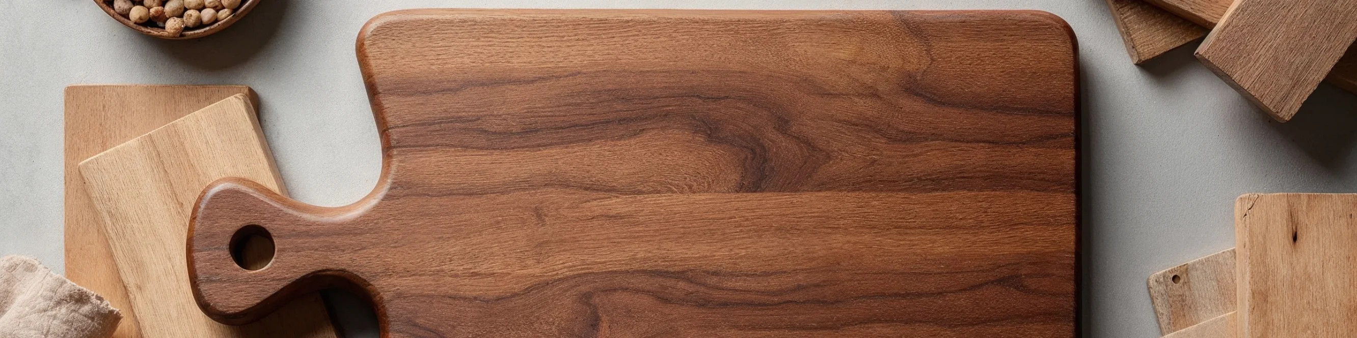 Вироби з деревини в MIRONOVA ART - сервірування з теплом природи.