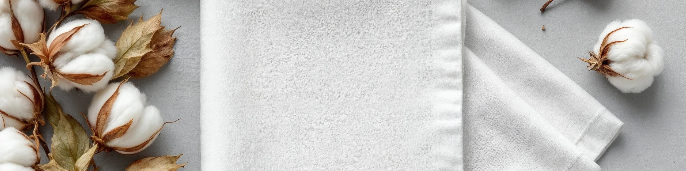 Cotton in table settings at MIRONOVA ART - textiles for daily rituals.