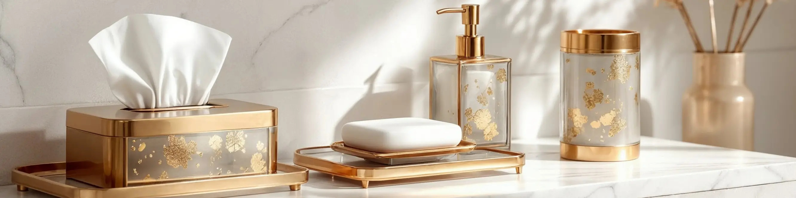Luxury bathroom accessories at MIRONOVA ART – elegance in details.