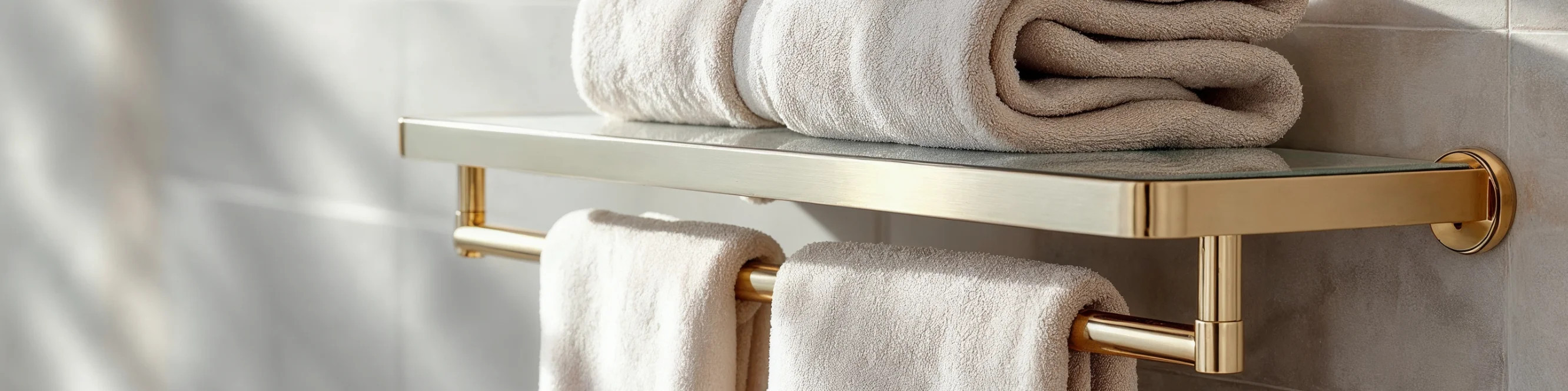 Towel bars at MIRONOVA ART – convenience and order in the bathroom.