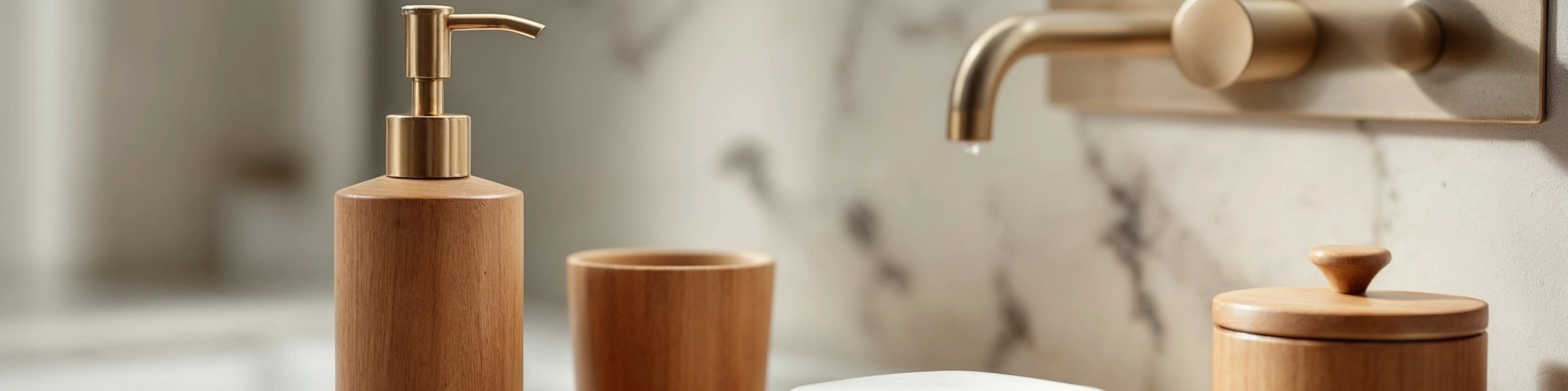 Дерево для аксессуаров ванной в MIRONOVA ART – природный выбор.