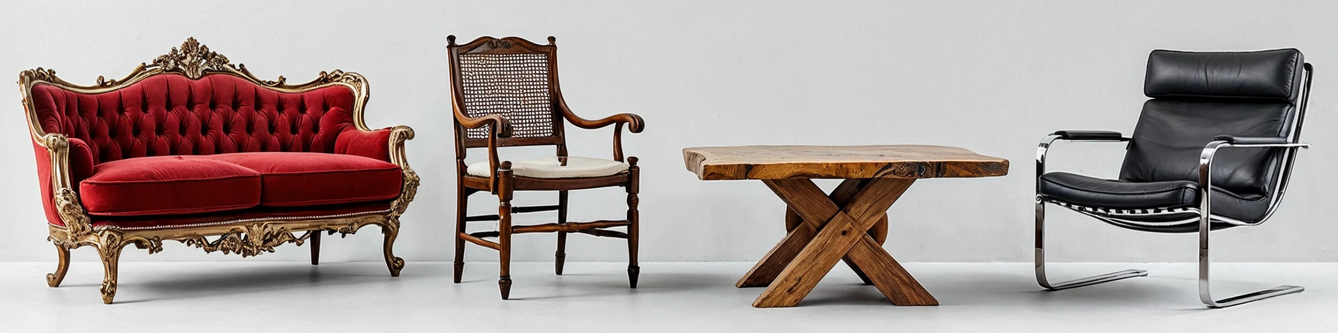 Furniture styles — MIRONOVA ART selection from classic to modern