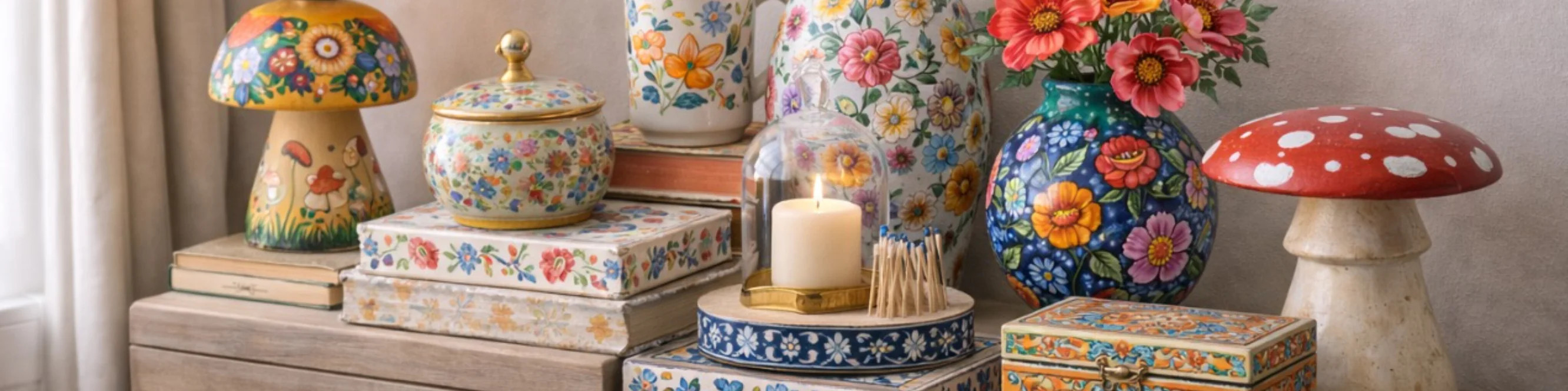 Аксессуары с ручной росписью в MIRONOVA ART – уникальное украшение.