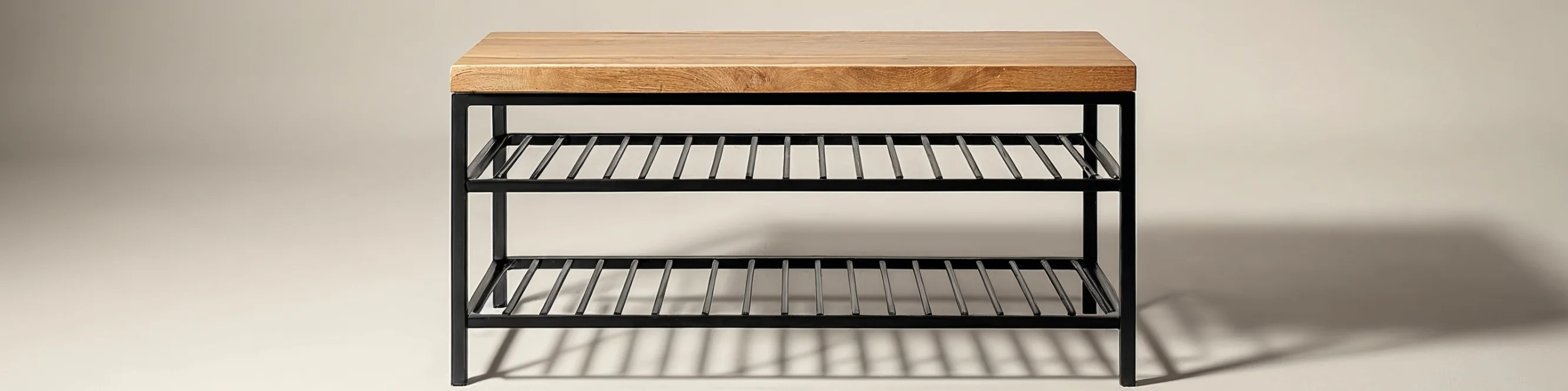 Shoe racks and organizers at MIRONOVA ART – smart storage solution.