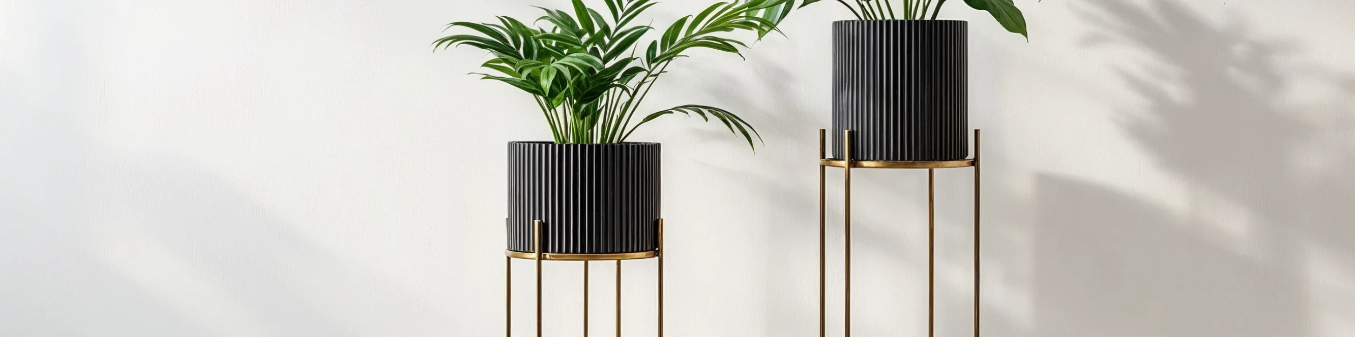 Plant stands at MIRONOVA ART – organizing space for greenery.