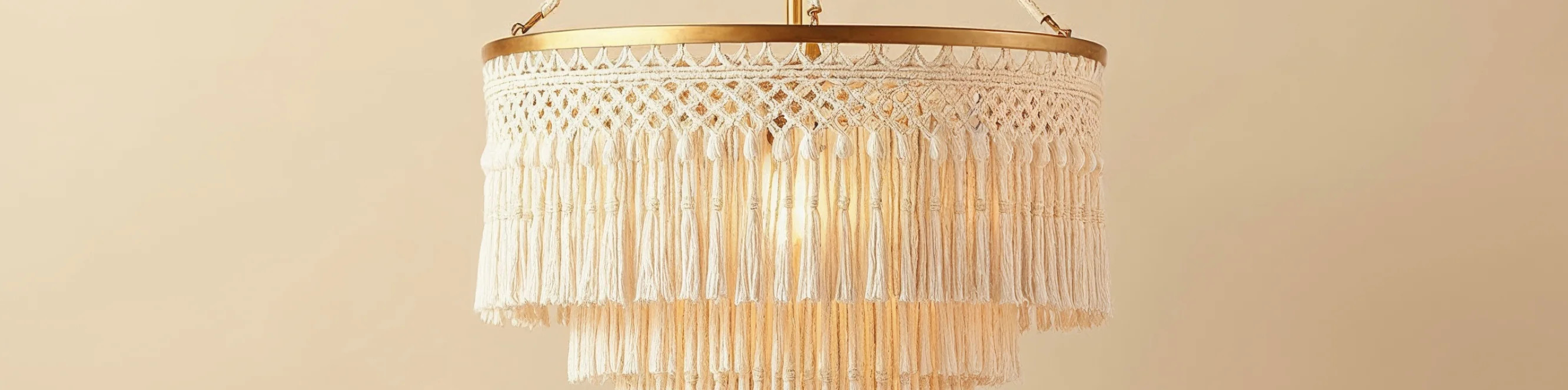 Bohemian lighting with texture and ease | Curated by MIRONOVA ART