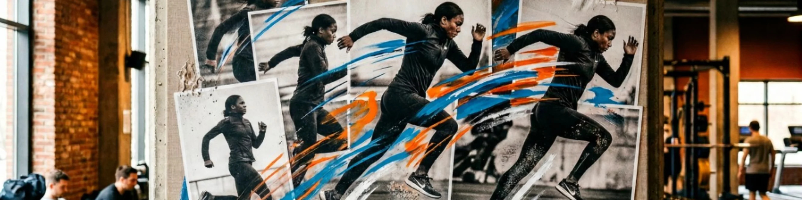 Твори на тему спорту у змішаній техніці MIRONOVA ART